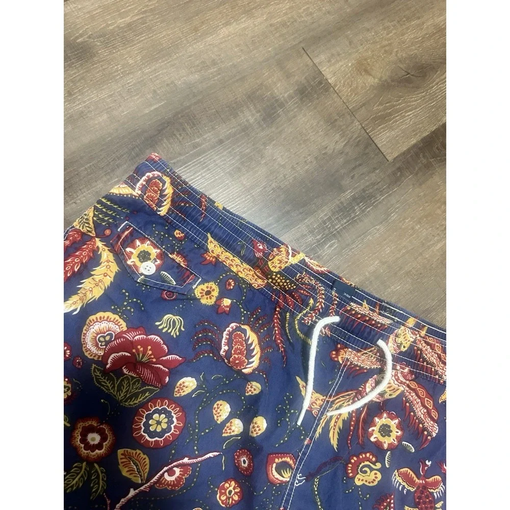 Polo‎ Ralph Lauren Men's 1XB Swim Trunks Blue